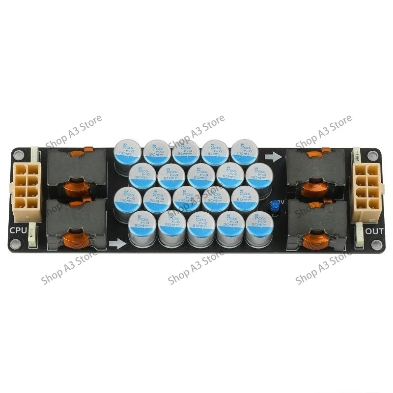 DC Power Filter Module for ATX PCIE Motherboard HiFi Audio Noise Reduction Interface Board