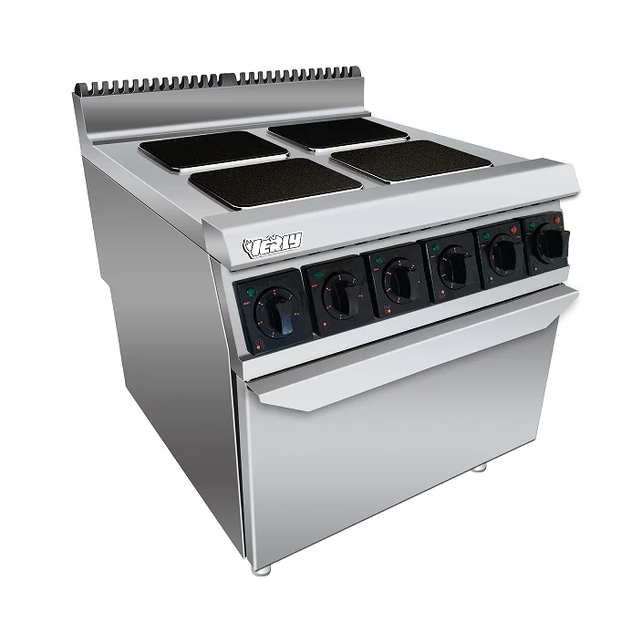 

Electric 4 Square Plate Cooker with Cabinet & EGO Thermostat Luxury Type CE-CO-909