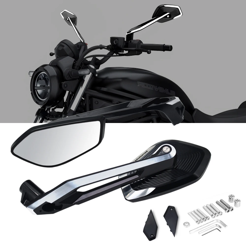 

For Eliminator 400 450 500 2024 2025 Adventure Motorcycle Accessories Side Rear View Mirror