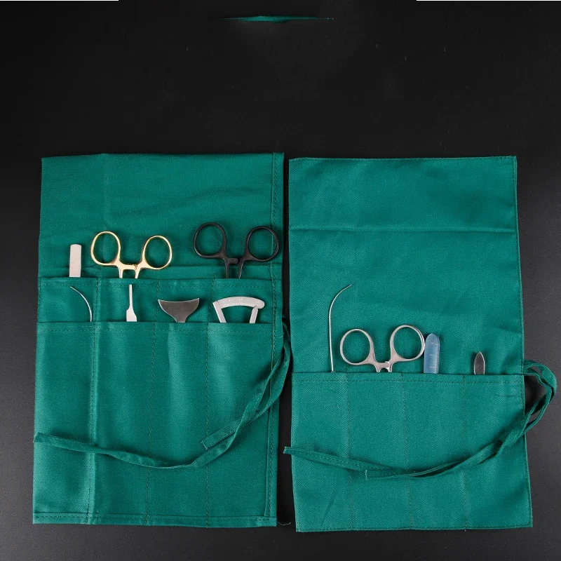 Instrument cloth bag hole towel bag wound towel insertion instrument kit Double eyelid kit