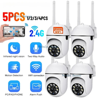 2.4G 1080P Cameras Wifi Video Surveillance IP Outdoor Security Protection Monitor 4.0X Zoom Home Wireless Track Alarm Waterproof