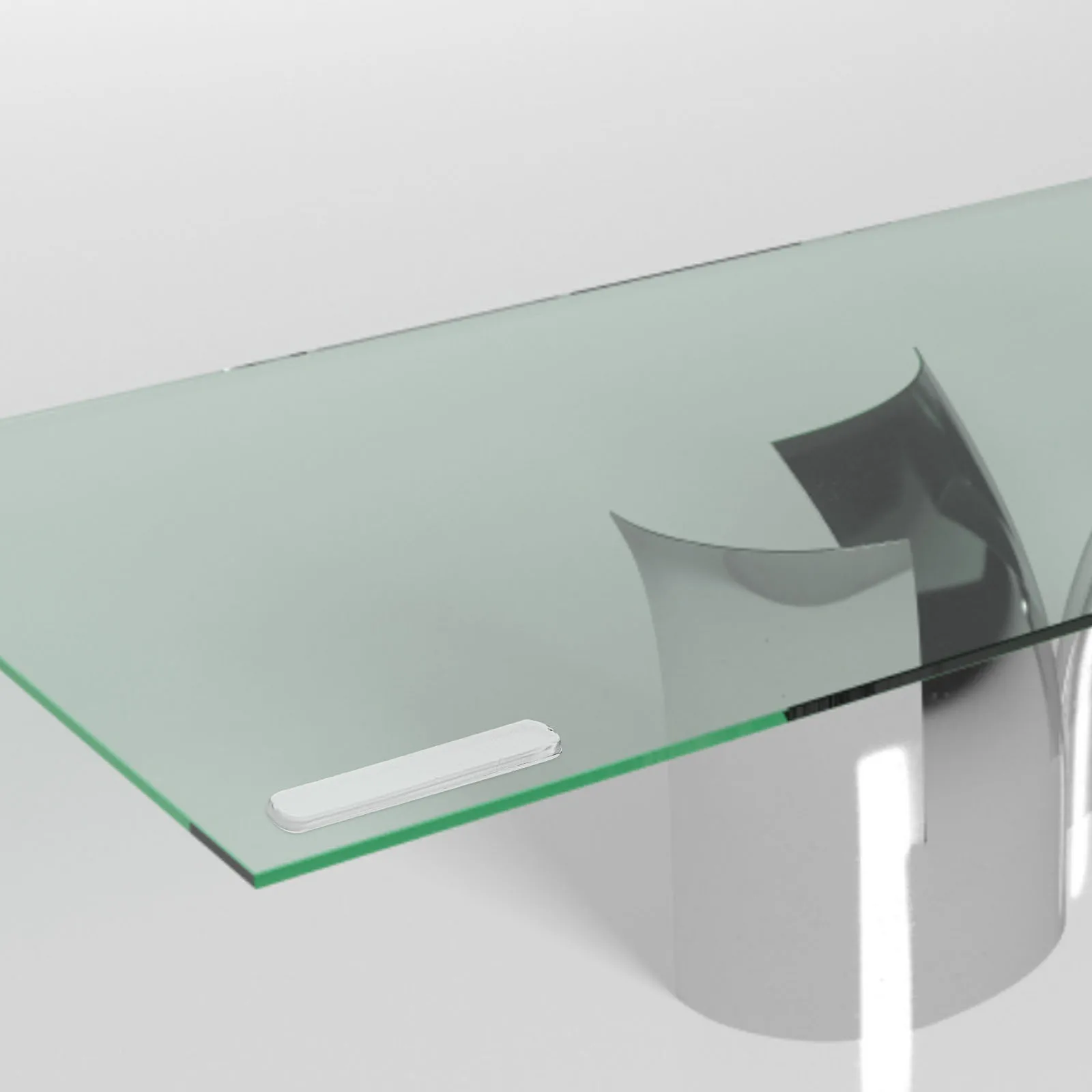 

2 Sheets Transparent Doorknob Wall Shield Strong Adhesive No Damage Mark Universal Door Knob Wall Protector for Home Office