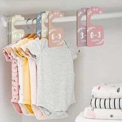 Wooden Baby Closet Dividers for Baby Clothes Organizer Colorful Baby Closet Organizer For Nursery Decor Baby Clothes Dividers