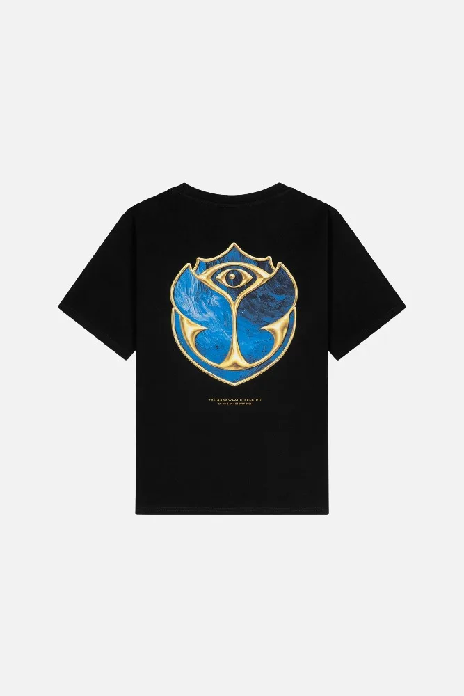 2026 Tomorrow World Electronic Music Festival Pattern T-Shirt Summer Cotton Clothing Loose Short-Sleeved Top Gender Neutral