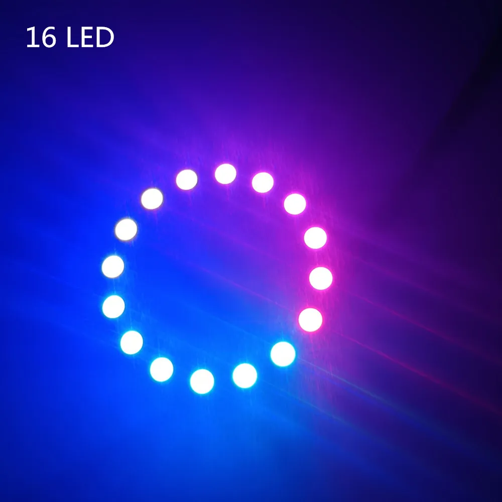 WS2812b Led ring Addressable 8/16/24/35/45Leds 5050 RGB Led Diode Ring Color IC Built-in LED