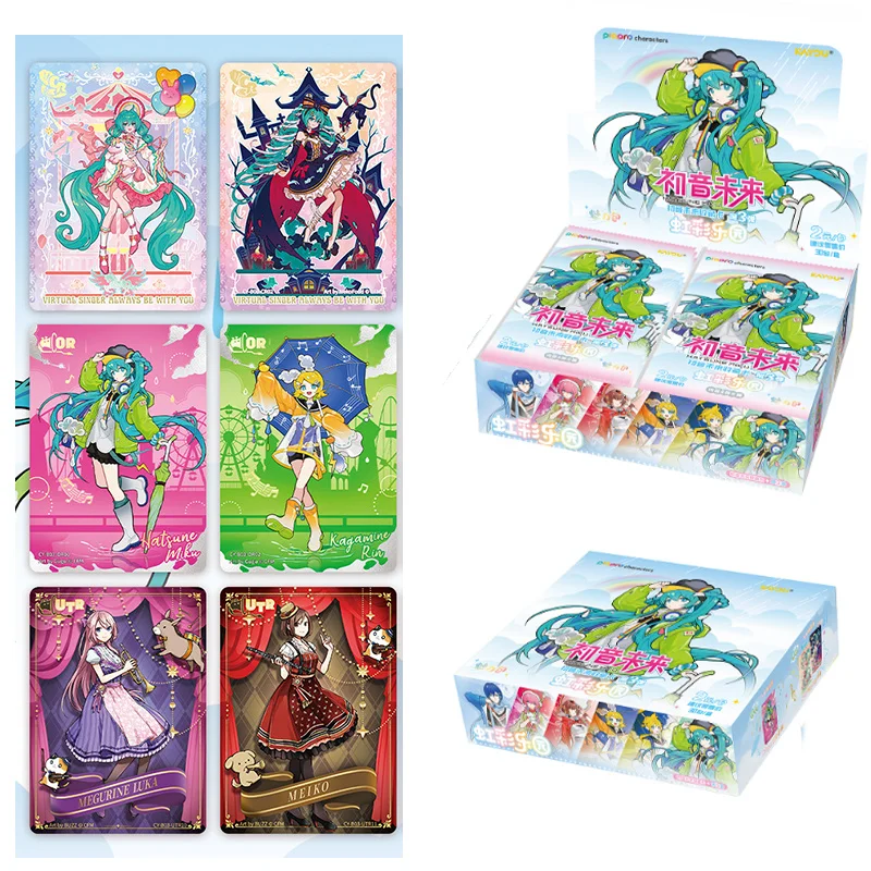 30pcs/box Authentic KAYOU Miku Trading Cards Charm Pack Series 3 Complete set of cards Booster Box Collectible Anime Merchandise