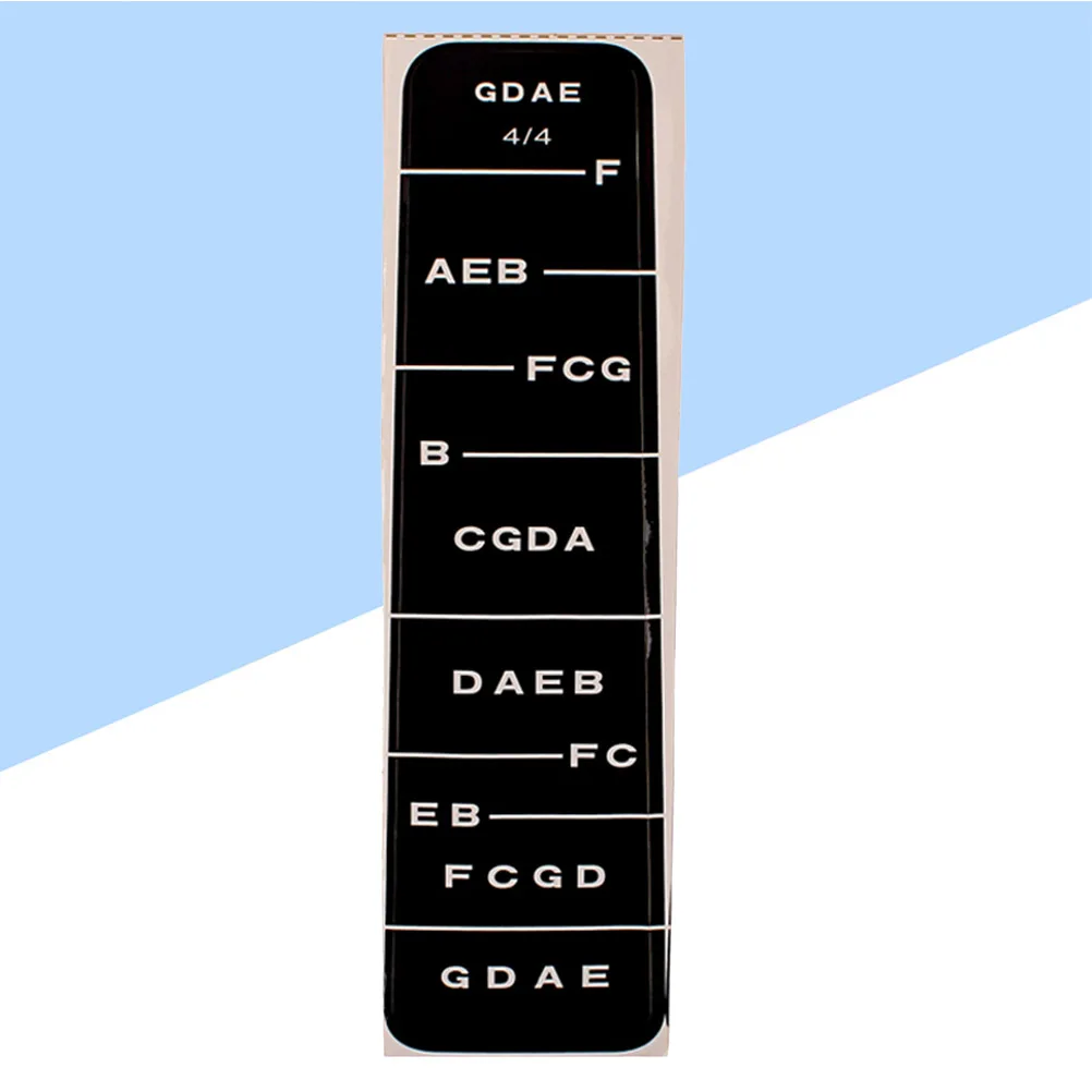 

10 Pcs Violin Sticker Fiddle Finger Guide Fretboard Note Learn Indicator