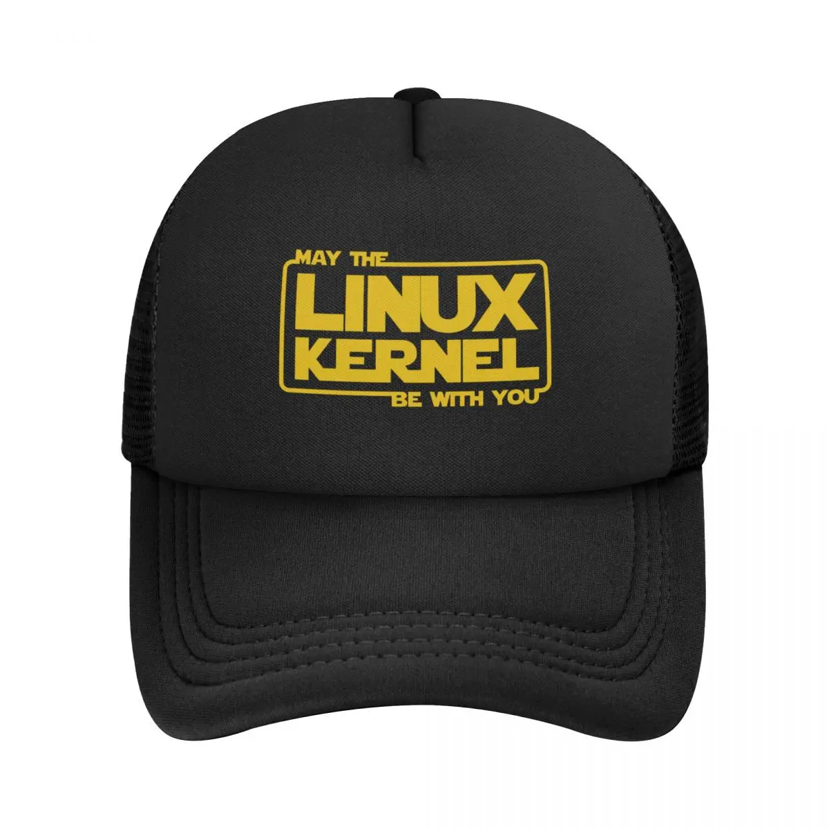 Classic O Neck TShirt Linux Operating System Coding Programmer Baseball Caps Mesh Hats Quality Sport Unisex Caps