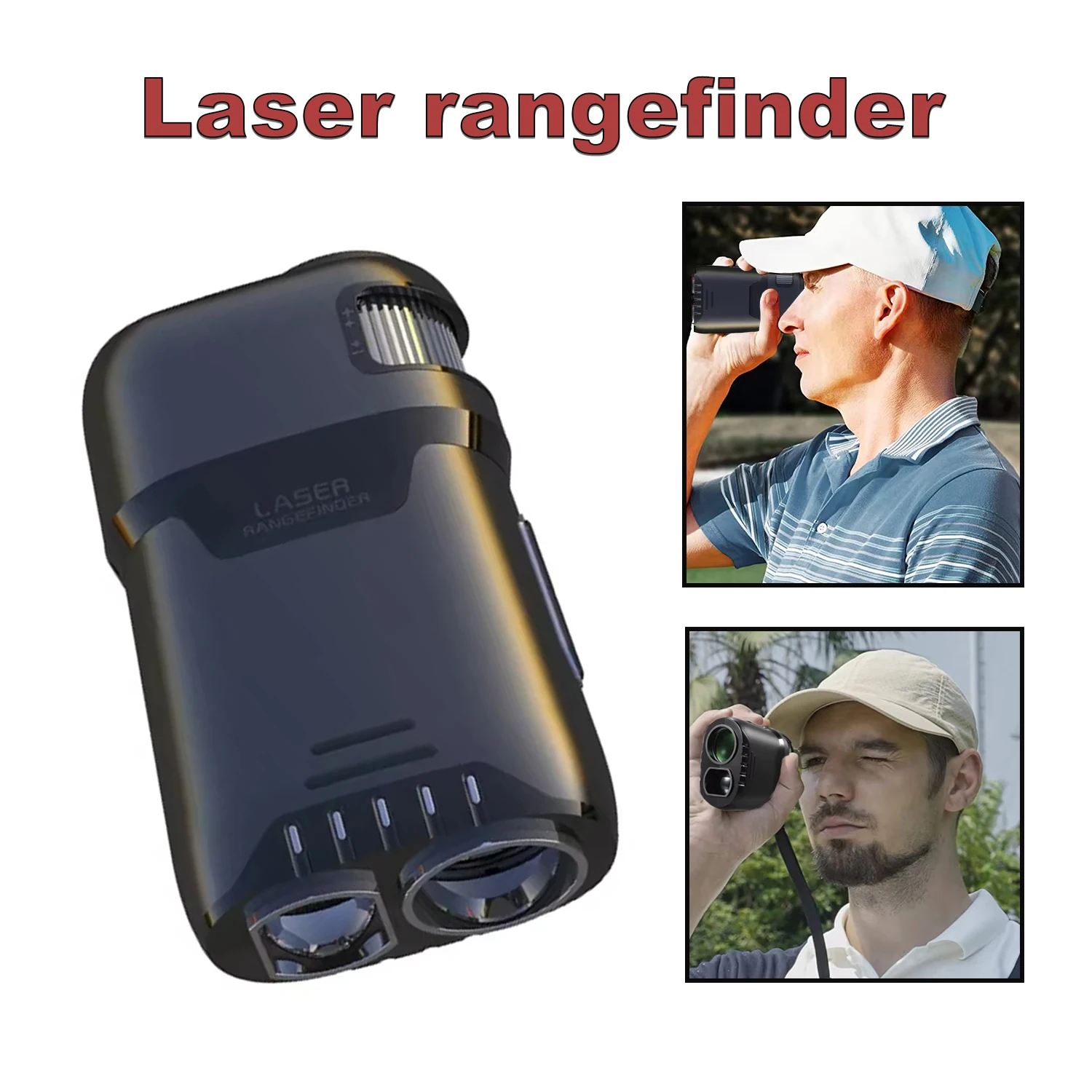 

Laser Rangefinder Telescope Survey 800/1000/1200M Measurement Portable Laser Distance Meter for Golf Sport, Hunting