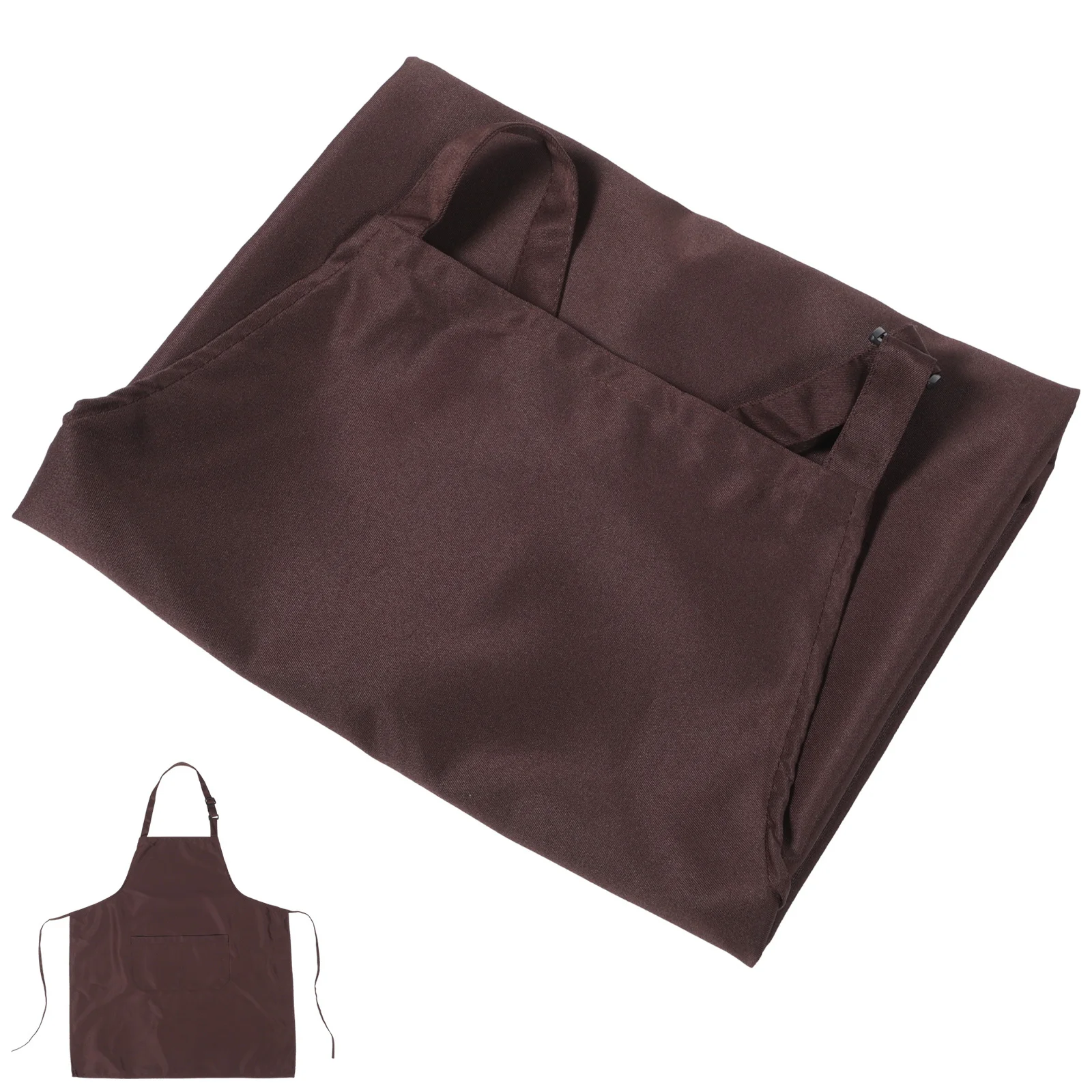 

Waterproof Kitchen Apron Heavy Duty Working Apron Adjustable Neck Waist Tie for Cooking Baking Gardening Oil-Proof Kitchen