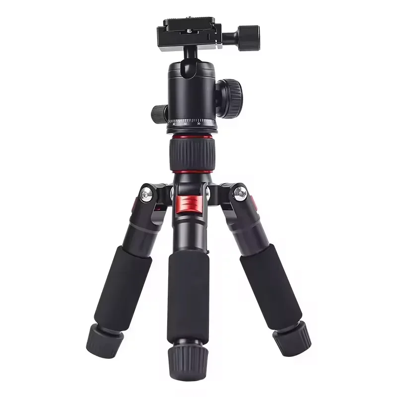 

Portable Foldable Detachable Carbon Fiber Professional Tripod For Live Streaming Or Shooting With Mobile Phones And Cameras