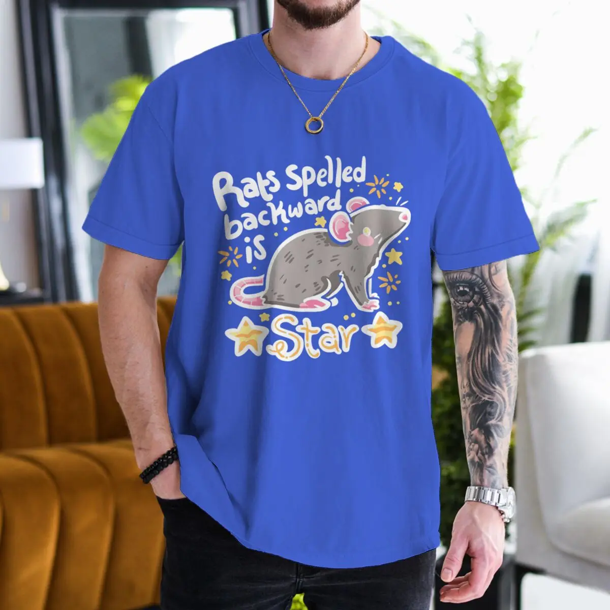 Funny Rat Opossum Tshirt Men Cute 