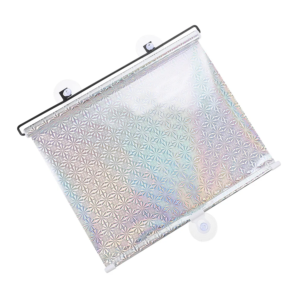 غطاء نافذة بكأس شفط للتعتيم، تصميم تلسكوبي، سهل التركيب، حماية من الأشعة فوق البنفسجية، الخصوصية للحمام المطبخ #2