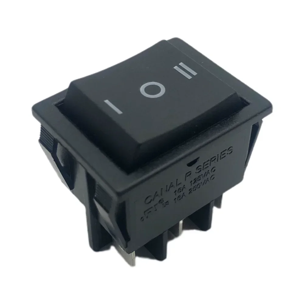 6 Pin Rocker Switch Black up to 16A/250V 10T85 6Pin Canal R Series(Light Country R5