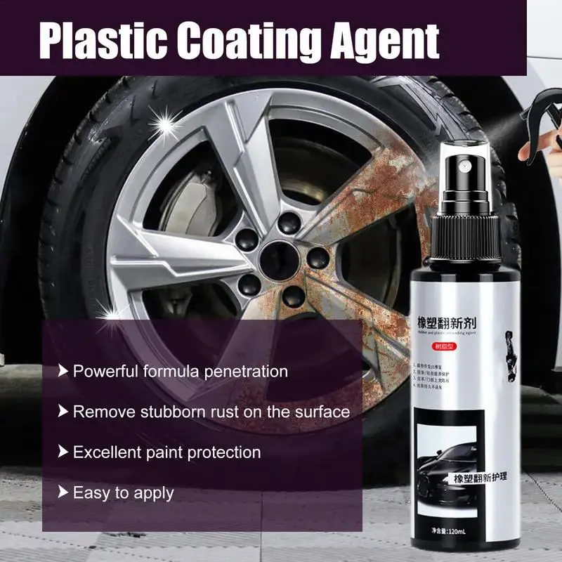 Car Refurbishment Agent Leather Coating Spray Restorer For Auto Interior Water-Based Refurbishment Tool For Trucks Motorcycles