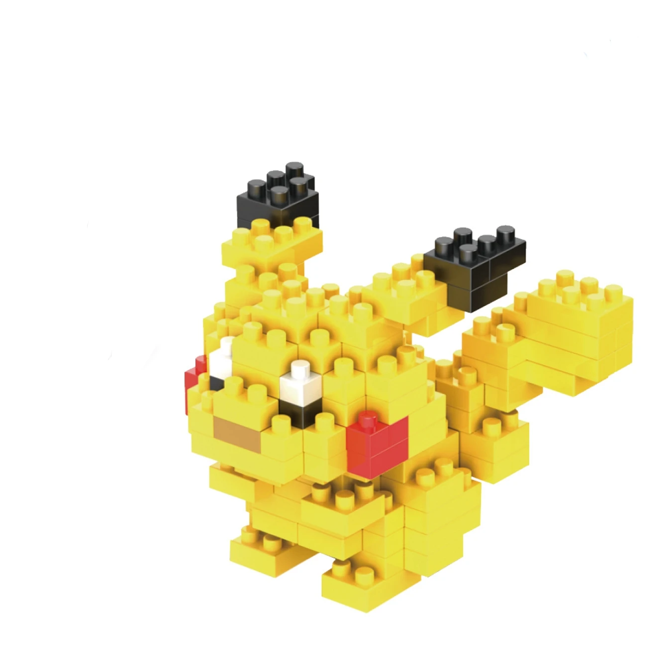 NO BOX Pokemon Kleines Gebäude Pokemon Nanoblock Cartoon Pikachu Bildung Spiel Grafik Pokemon Spielzeug für Kinder Geburtstag
