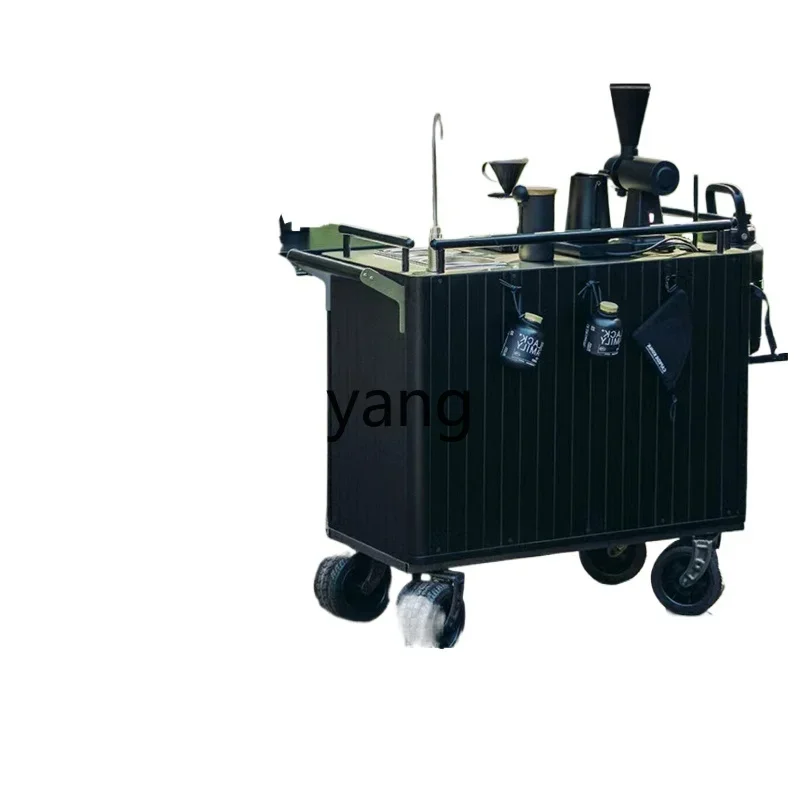 LH Outdoor Mobile Coffee Trolley Stall Coffee Show Night Market Snack Food Truck