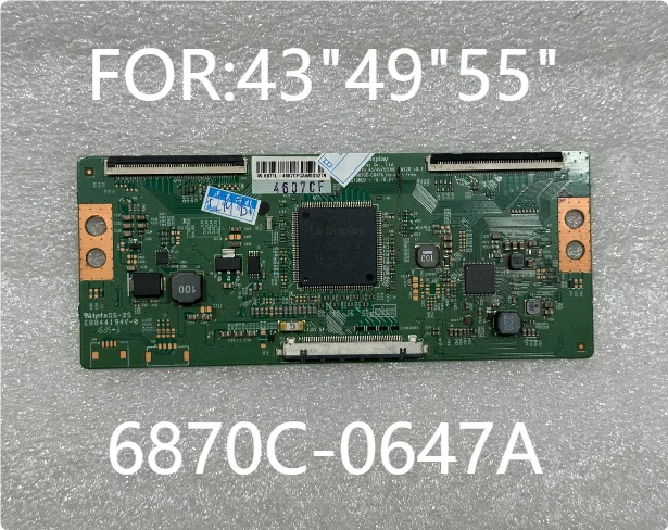 6870C-0647A 6871L-4293C 6871L-4631D 6871L-4607A para 43UH6100 T-CON 43UH610A 49UH6090 49UH6030 55UH6030 55UH6150 placa lógica