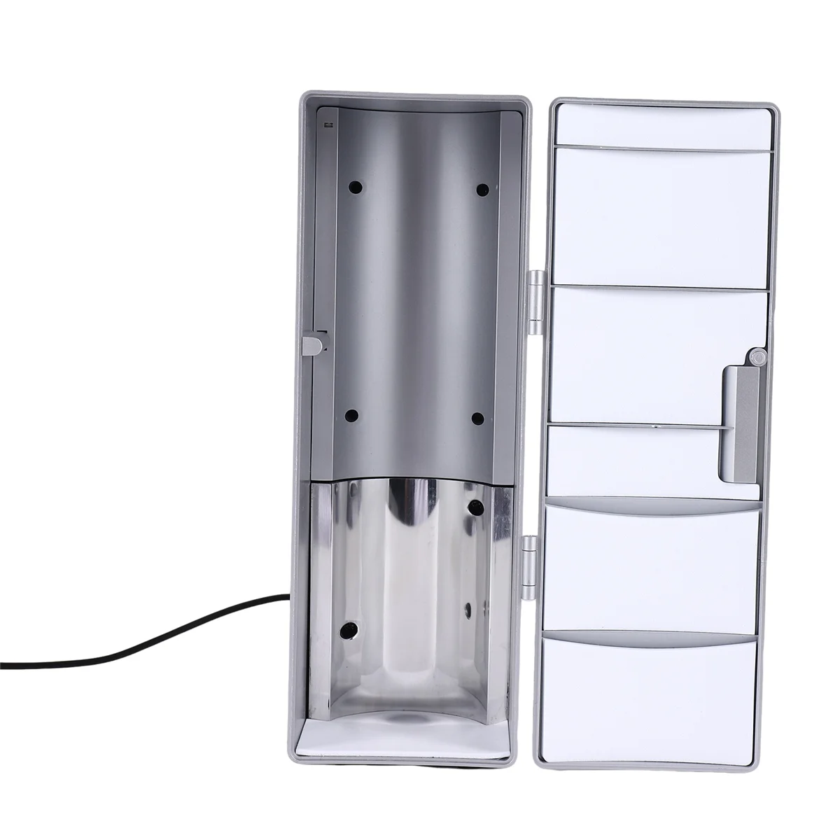 

Refrigerator Mini Usb Fridge Freezer Cans Drink Beer Cooler Warmer Travel Refrigerator Icebox Car Office Use Portable-T33C