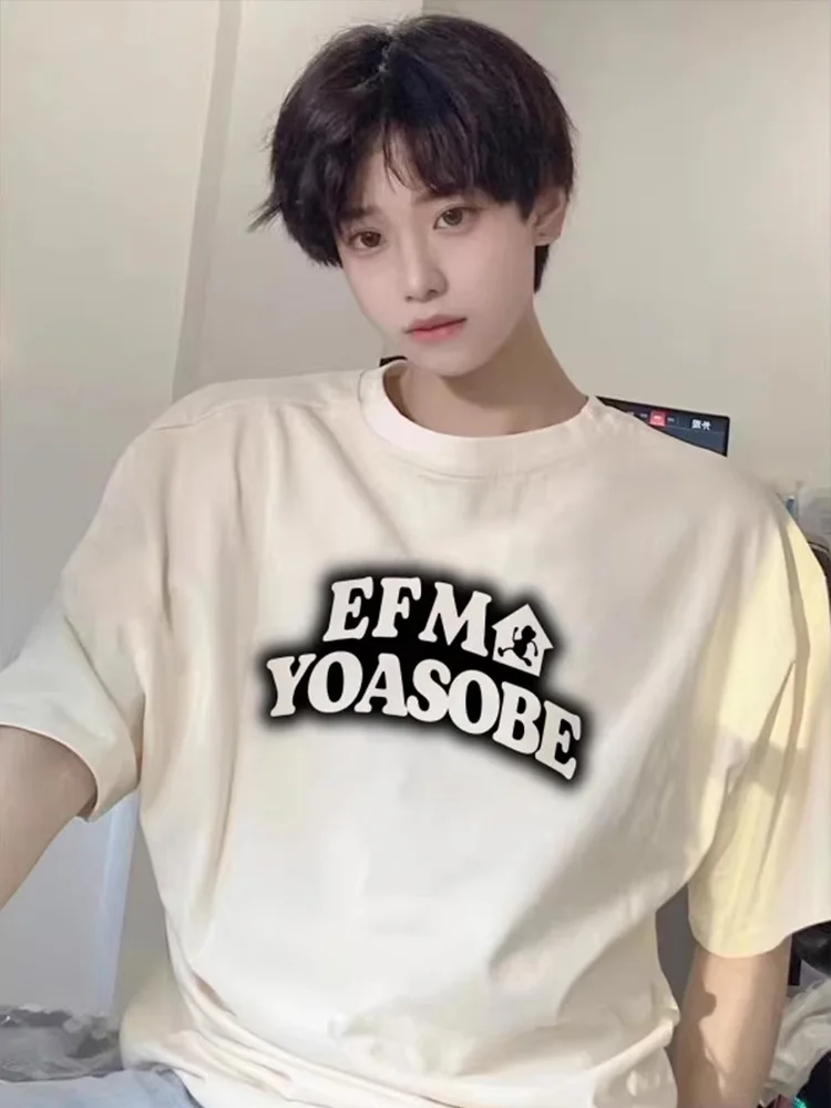 

Летняя свободная футболка для подростков, для мальчиков, с коротким рукавом, с принтом, повседневная, с круглым вырезом, приятная на ощупь, модная, с коротким рукавом.