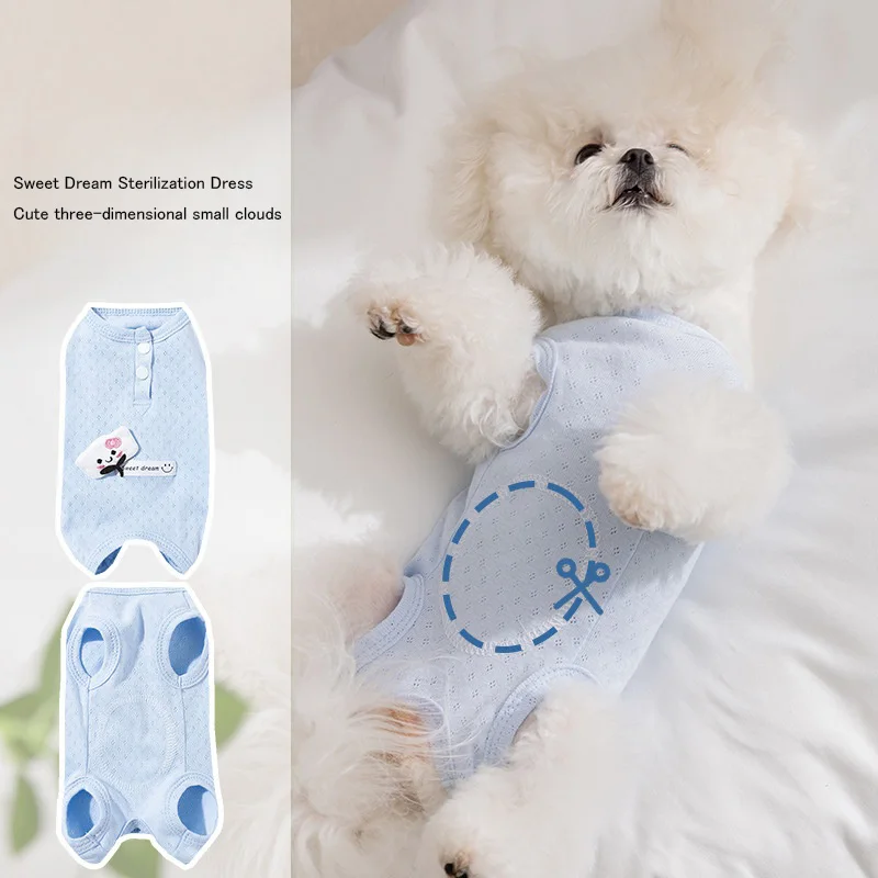 

Dogs Surgery Recovery Suit for Small Medium Cat Vest Pet Shirt Soft Pajama After Surgery Wear Recovery Clothes Anti Licking