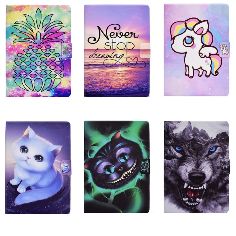 Animal Pintado PU Couro Tablet Capa, Lenovo P11 Caso, Tab P11, TB-J606F, J606, P 11"