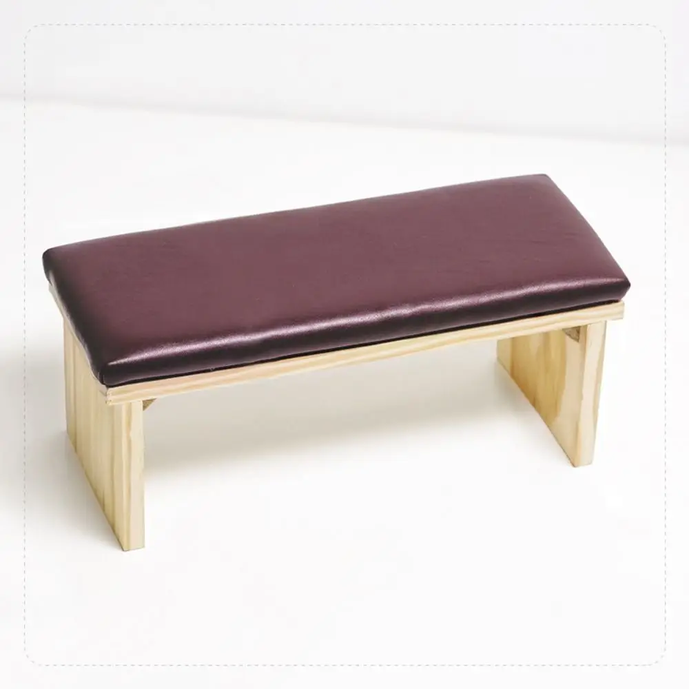 Antislip manicure handkussen Ergonomisch PU-leer Armsteunstandaard Waterdicht Gemakkelijk schoon te maken Nail Art Handkussen Nagelsalon