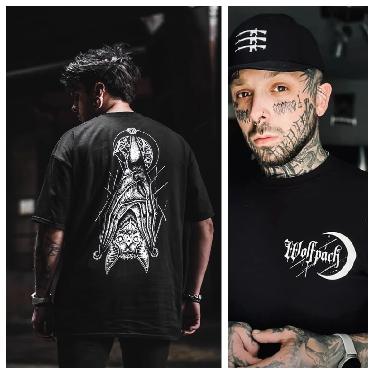 CREATURE OF PREY Retro Tattoo Art Style Summer Casual T-Shirt Men's and Women's Luxury Brand Top