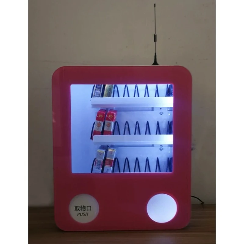 Mini Wall Mounted Hotel Vending Machine · Smart Vending Dispenser ·QR Code Payment 24h Self-service Small Item Vending Equipment