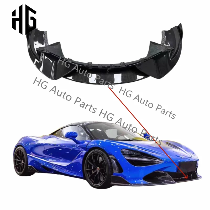 

Modified Auto Parts 765LT Front Bumper Lip Splitter For Mclaren 720S Carbon Fiber Car Front Lip Spoilers