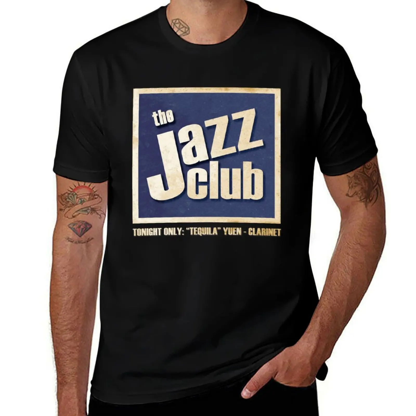 

Hard Boiled Jazz Club T-Shirt t shirt men 100% cotton luxury brand t shirt man casual