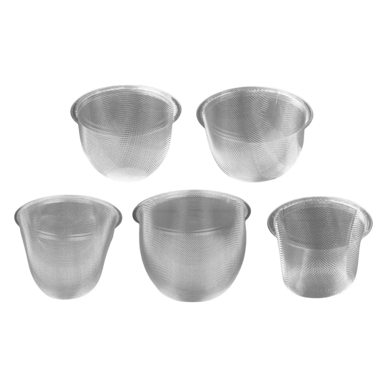Stainless Steel Tea Strainer Multifunction Practical Lightweight Basket Sturdy