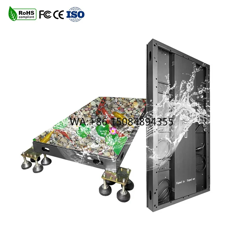 

Interactive Stage LED Panel P3.91/P2.976/P2.5 Indoor Dance Weddings Events Quick Response Floor LED Screen 8K Resolution
