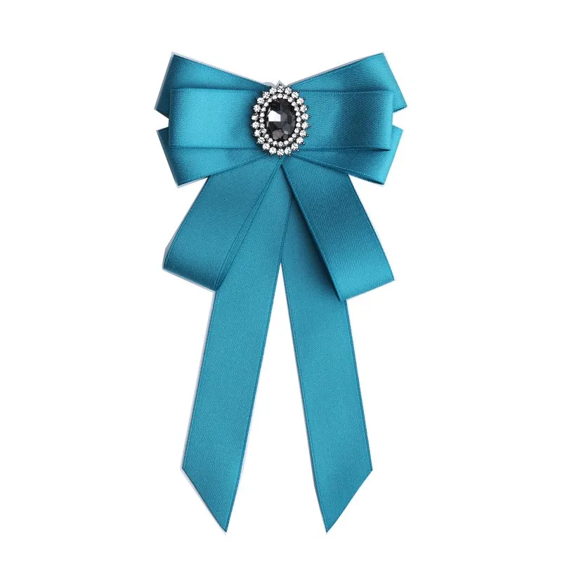 Handgemachte Mode neue Schmetterling Knoten Band Diamant Fliege College weiß Strass Süßigkeiten Farbe Fliege Geschenk für Schulmädchen Krawatte – Detail 23