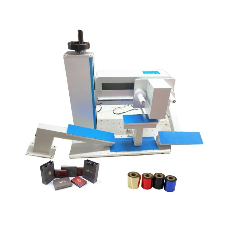 Electric Heat Press Machine Hot Foil Printing for Packaging Bags Shopping Bags Christmas Gift Boxes-Semi-Automatic Digital Hot