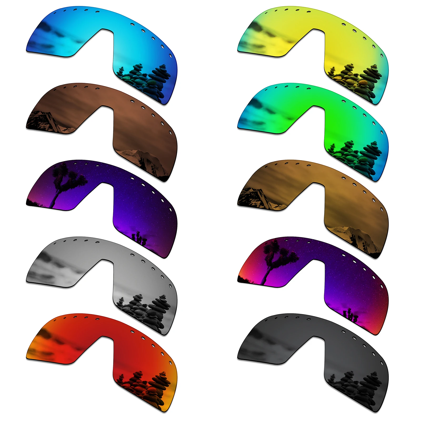 

SmartVLT Polarized Replacement Lenses for Oakley Sutro Vented Sunglasses Frame - Multiple Options