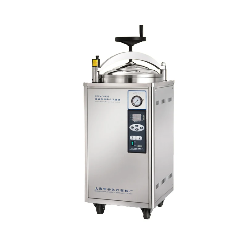 

Handwheel type/clamshell type 30\ 50\ 75 liter stainless steel vertical sterilizer LDZX-30KBS