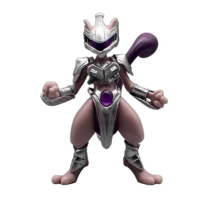 

Pokemon Iron Mewtwo 4" Cartoon Figurine , Nintendo Switch Game Pokémon Legends Scarlet Violet Mew Two Model Decoration Anime Pet