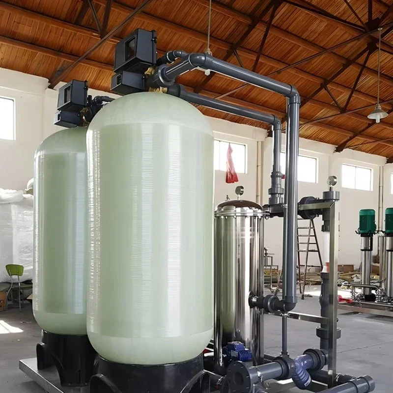 Умягчитель воды Комбинированная система фильтров для всего дома Очиститель процесса фильтрации в одной ступене