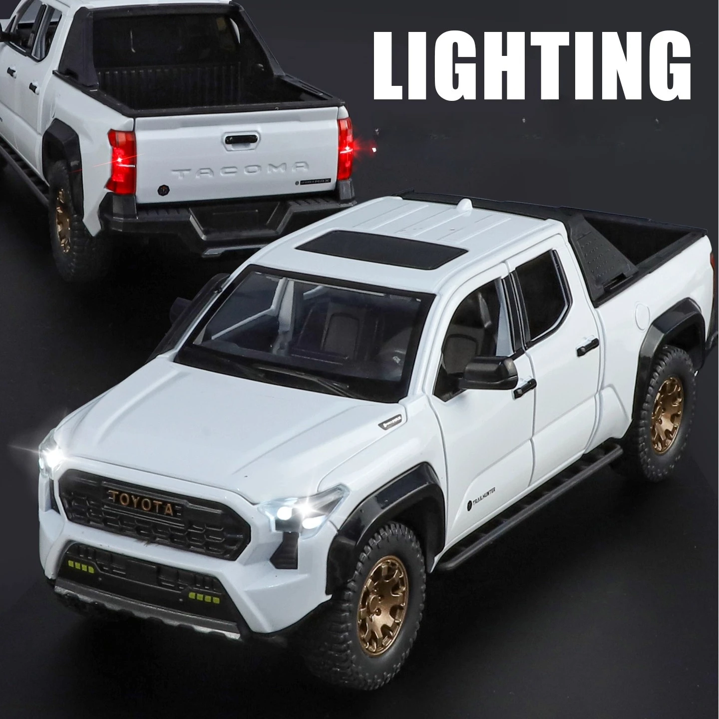 

1/24 Toyota Takuma pickup truck alloy car model simulation off-road vehicle/Decorative toy collection/Fast delivery