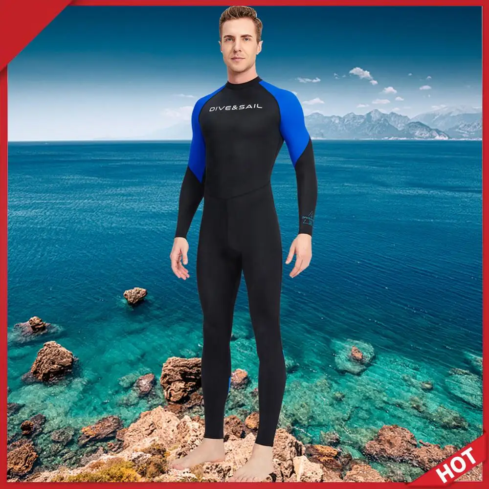

Мужская защитная одежда для дайвинга с длинными рукавами, солнцезащитный костюм для снорклинга и серфинга, теплый эластичный купальник с защитой от царапин, снаряжение для водных видов спорта