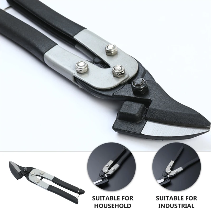 U50 Shears Tin Iron Sheet Cutting Snips Pruning Scissorssnip Wire Scissor Garden Metal Anti Tools Matal Mesh Hand Steel Clippers