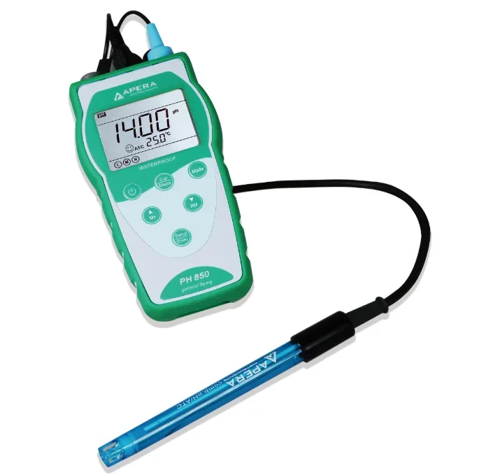 

PH850 Portable pH Meter Kit with LabSen 853-S pH/Temp. Electrode for cream