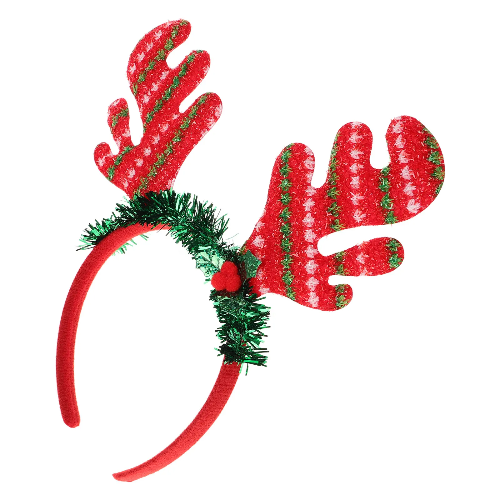 

Christmas Reindeer Antlers Headb Lightweight Comfortable Plastic Hairb Versatile Colors Women Accessories Holiday Event Party