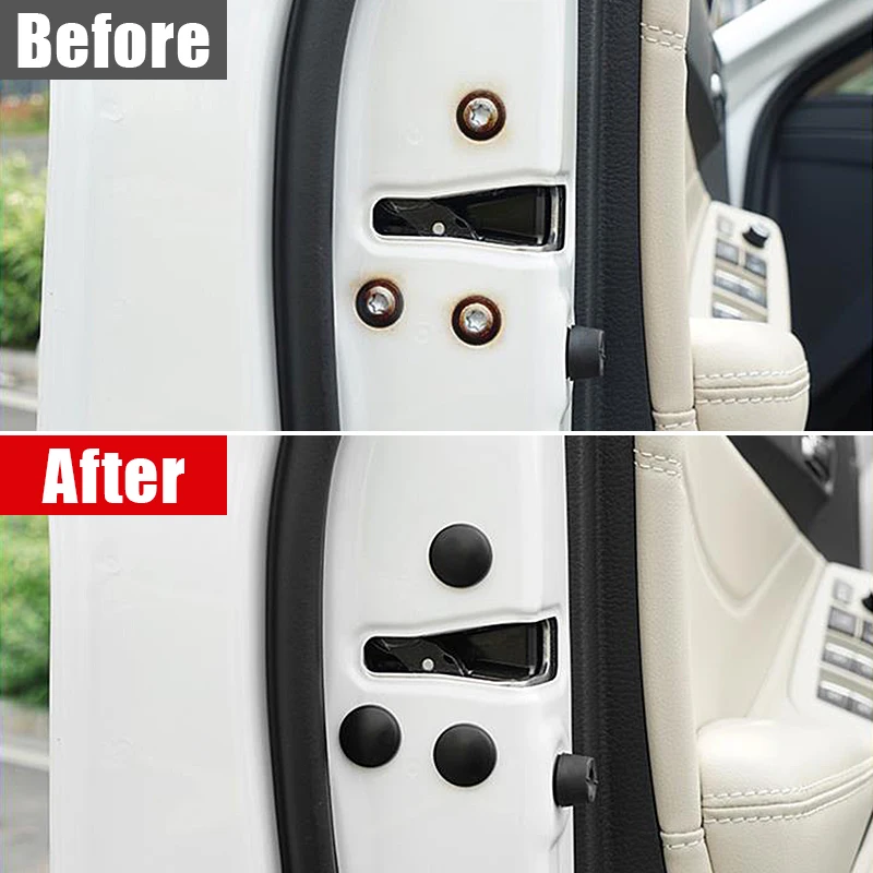 For Toyota Camry XV70 70 2018 2019 2020 2021 2022 2023 Car Door Lock Screw Trim Cover Scerws Cap Anti-Rust Protector Accessories