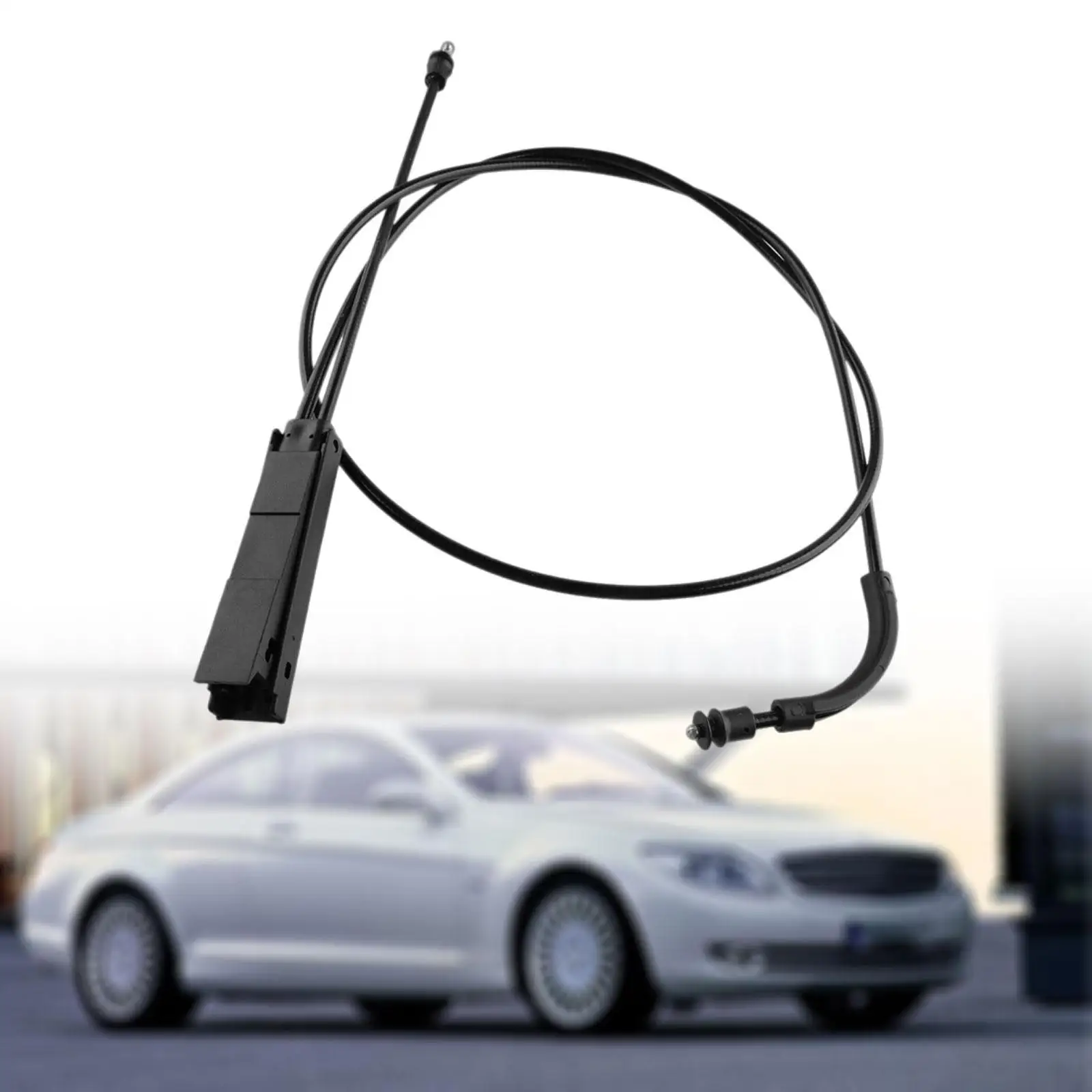 

Universal Hood Latch Lock Bonnet Release Cable Compact Packaging Engine Hood Accessory for Mercedes-benz GLK250