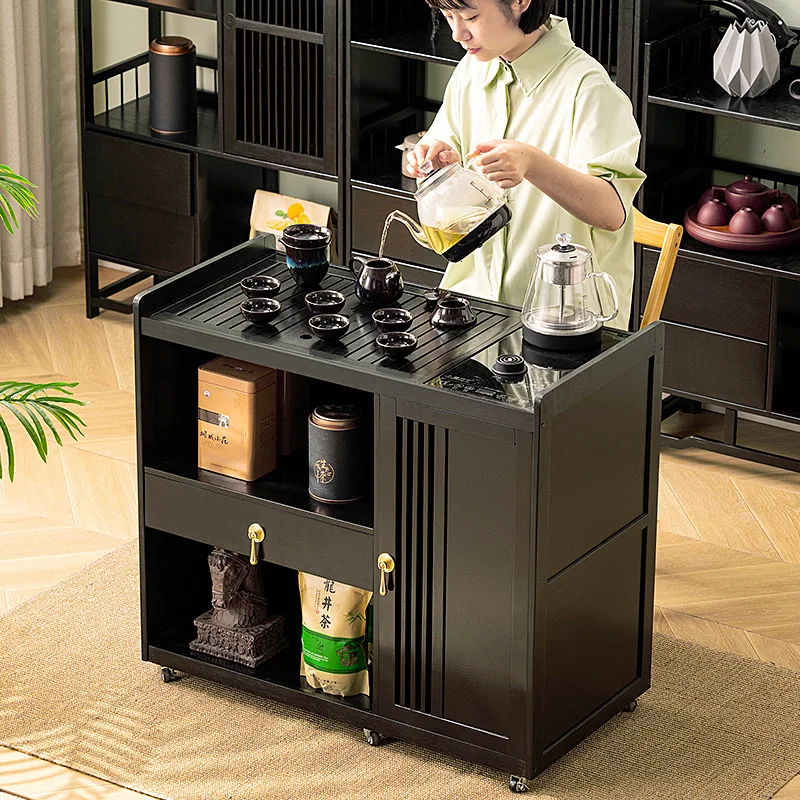 

Mobile table, table, household cabinet, kettle, one kung fu table, small wooden cart, and a few pulleys.