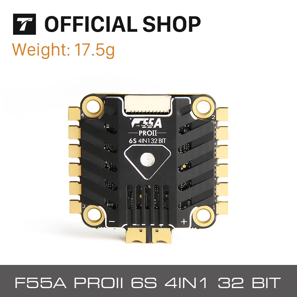 T-Motor F55A PRO 6S 4IN1 LED 32bit Electrical Speed Control ESC For FPV Motors RC Racing Drone DIY Toy