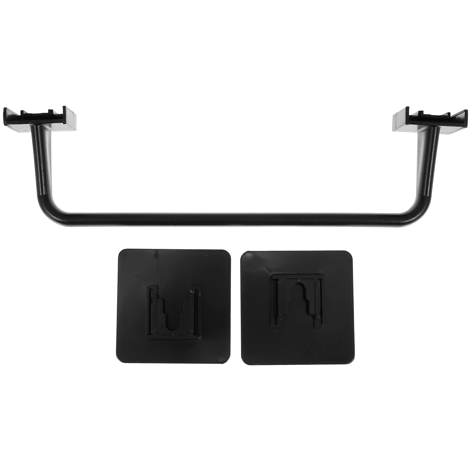 

NoTowel Holder Rack White Small Bar Wall ABS Material Bathroom Kitchen Smooth Edge Non-scratch Long-lasting Steel Hanger
