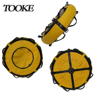 Dropshipping High Quality Yellow Round Diameter 75CM PVC Inflatable Marine Professional Freediving Buoy